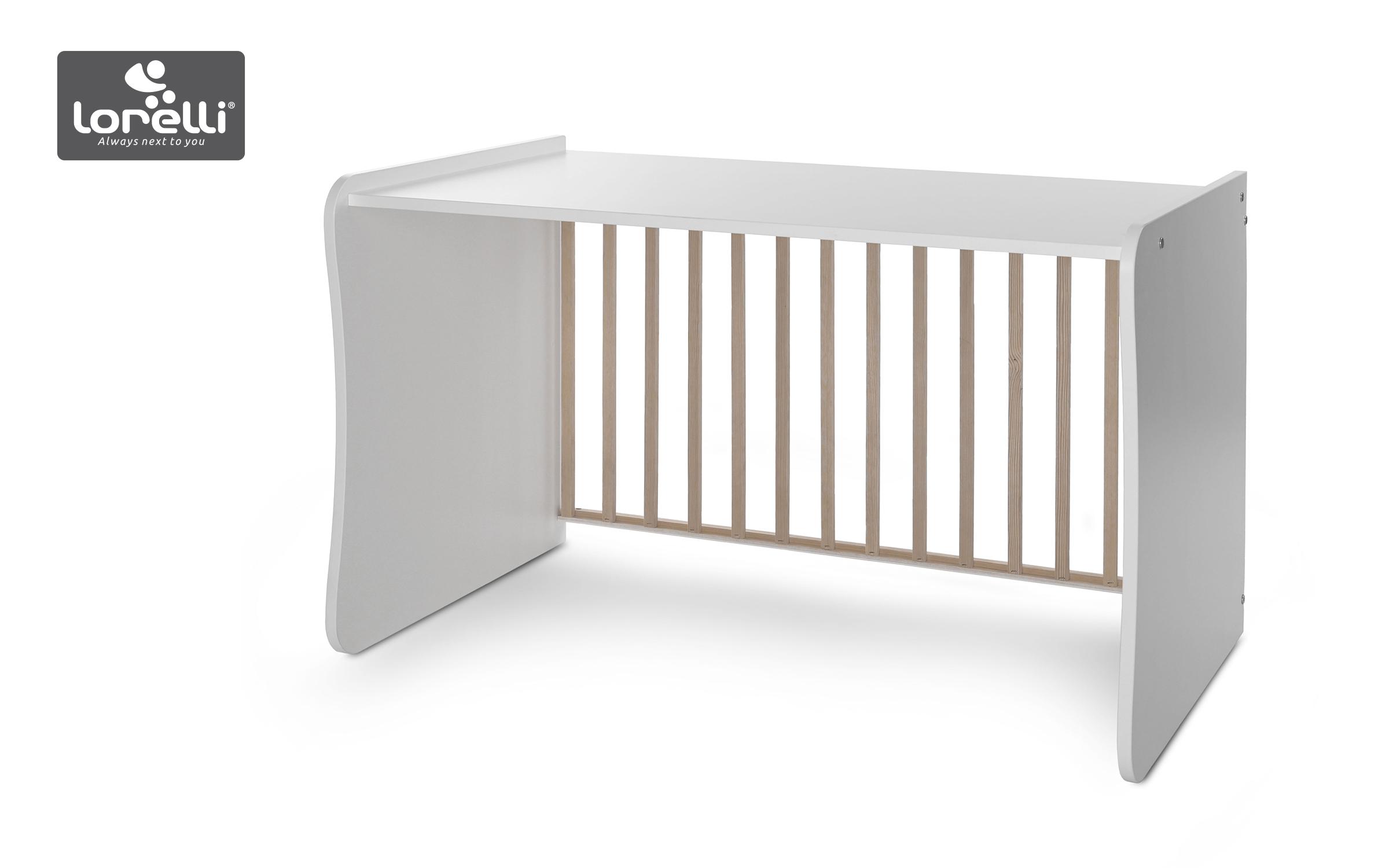 Бебешки кревет Maxi Plus New, бел  + килибар  4